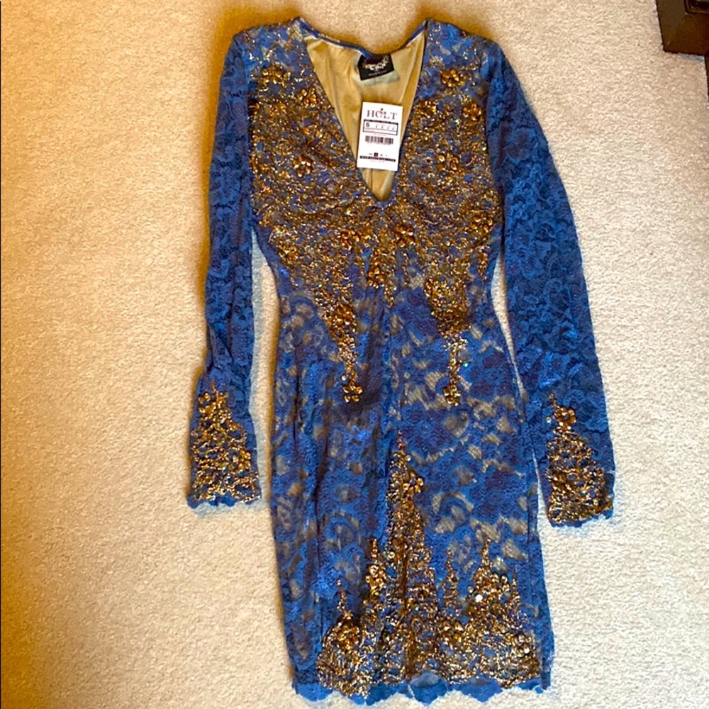 Blue and gold